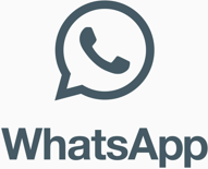 WhatsApp Logo 4 BN Recortado 191x155 px